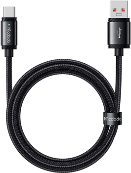 Кабель Mcdodo USB Type-A - USB Type-C 1.5 м Black (CA-4730)