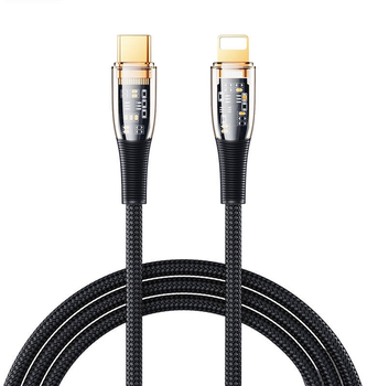 Kabel Remax Explore USB Type-C - Lightning 1.2 m Black (RC-C061 Black)