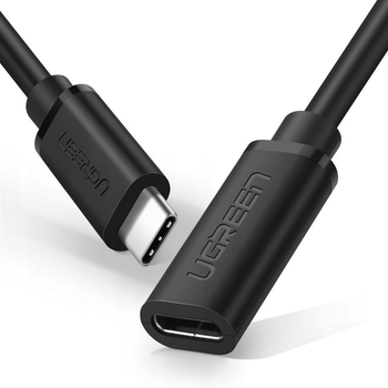 Кабель Ugreen USB Type-C - USB Type-C 0.5 м Black (6957303845743)