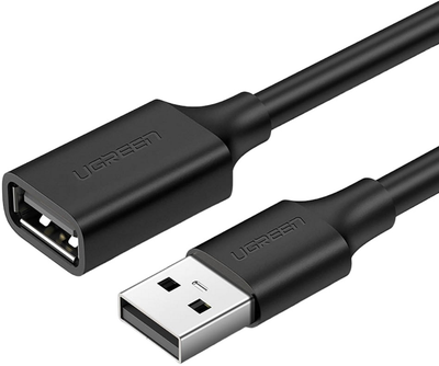 Kabel Ugreen USB Type-A - USB Type-A 5 m Black (6957303813186)