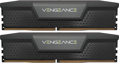 Pamięć Corsair DDR5-6400 32768MB PC5-51200 (Kit of 2x16384) Vengeance Black (CMK32GX5M2B6400C36)