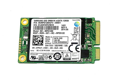 Накопичувач SSD 128GB Samsung SM841N mSATA MLC (MZMPD128HCFV) OEM Б/В