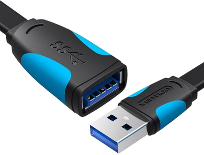 Przedłużacz Vention USB Type-A - USB Type-A 3 m Black (VAS-A13-B300)