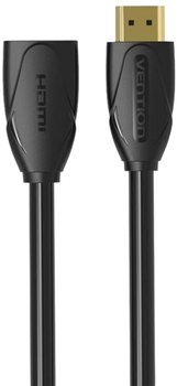 Przedłużacz Vention HDMI - HDMI 1.5 m Black (VAA-B06-B150)