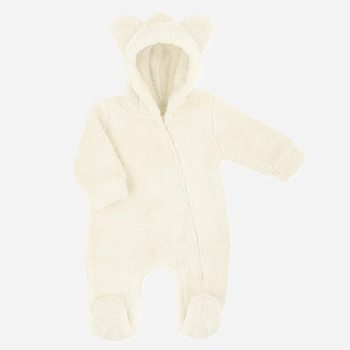 Pajacyk niemowlęcy ciepły polarowy dla dziewczynki Nicol 203271 68 cm Beżowy (5905601026389)