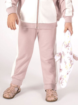 Дитячі спортивні штани для новонароджених для дівчинки Nicol 203278 56 см Бежеві (5905601027072)