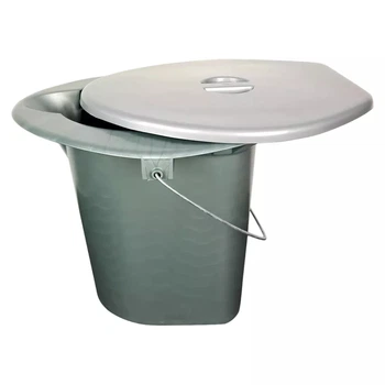 Відро туалетне Werk W-3000 16 л сіре
