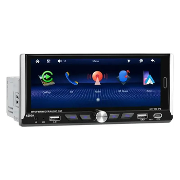 Автомагнітола 1 DIN CML-PLAY 6280 | HD 6.9'' IPS, GPS, 720P, MicroSD. USB, FM, Android 13, 2/64GB, 4*45W