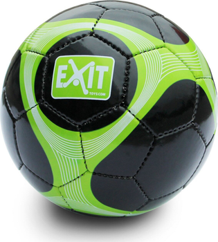 Футбольний м'яч Exit Розмір 5 Чорно-зелений (8718469469871)