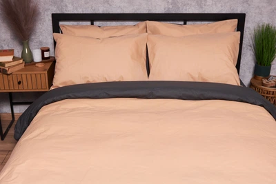 Набор наволочек Moon&Star Бязь Gold Люкс Gray Cream 60х60 см 2 шт (MS-840000034)