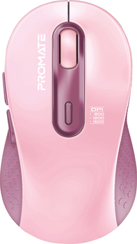Мышь Promate Ken Wireless/Bluetooth Pink (ken.pink)