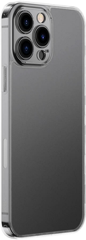Etui + szkło hartowane Baseus Frosted do Apple iPhone 13 Pro Transparent (ARWS000702)