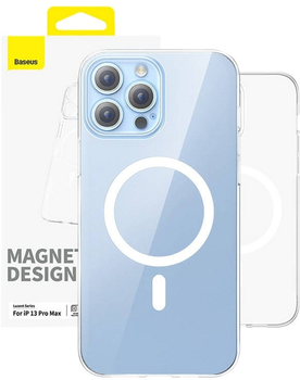 Панель Baseus OS-Lucent Series MagSafe для Apple iPhone 13 Pro Max Transparent (P60157202203-02)