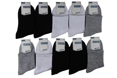 Носки подростковые №3184-2 Корона. Однотонные (уп. 10 пар) Р. 36-41