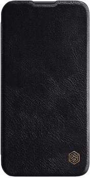 Etui z klapką Nillkin Qin Leather Pro do Samsung Galaxy S23 Black (6902048258488)