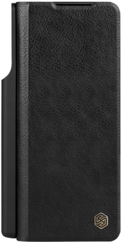 Чохол-книжка Nillkin Qin Leather Pro для Samsung Galaxy Z Fold 4 5G + держатель для ручки Black (6902048250277)