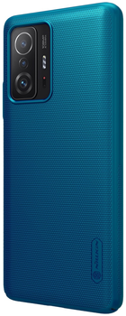 Etui Nillkin Super Frosted Shield do Xiaomi 11T/11T Pro Blue (6902048230477)