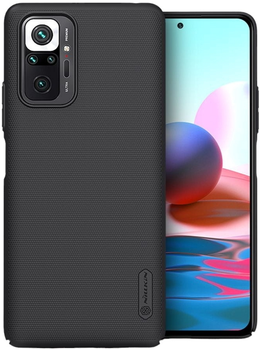 Панель Nillkin Super Frosted Shield для Xiaomi Redmi Note 10 Pro/10 Pro Max Black (6902048216198)