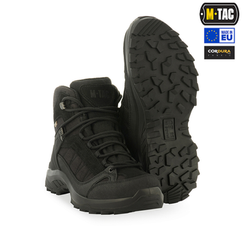 M-Tac черевики тактичні демісезонні Black 42