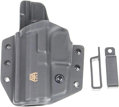 Кобура ATA Gear Hit Factor Ver.1 LH для GP-910/Flarm GP T910/Ерма Т9. Ц: чорний