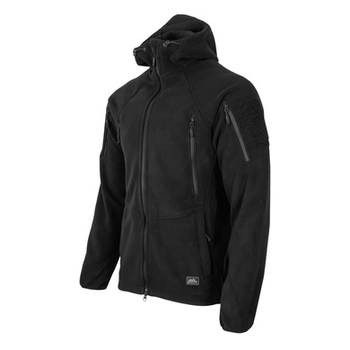 Кофта флисовая Helikon-Tex Patriot Jacket Hybrid Fleece Черная L\R