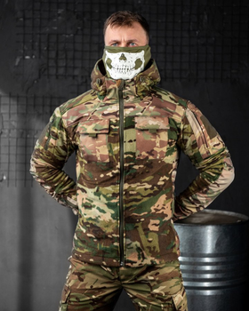 Тактическая флисовка куртка battle мультикам L