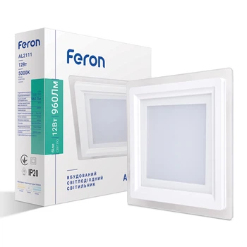 Світлодіодний світильник Feron AL2111 12Вт білий
