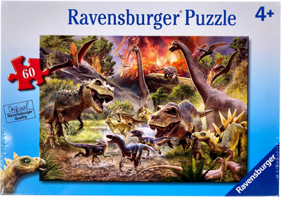 Puzzle Ravensburger Dinozaury 60 elementów (4005556051649)