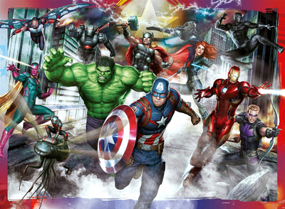 Puzzle Ravensburger Avengers - Zgromadzenie 100 elementów (4005556107711)