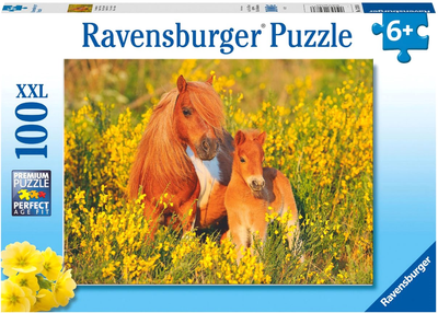 Puzzle Ravensburger Kucyki 100 elementów (4005556132836)