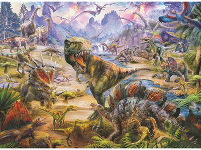 Puzzle Ravensburger Dinozaury 300 elementów (4005556132959)