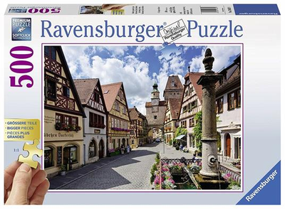 Puzzle Ravensburger Rothenburg 500 elementów (4005556136070)