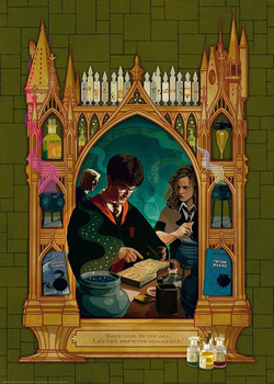 Puzzle Ravensburger Kolekcja Harry Potter 1000 elementów (4005556167470)