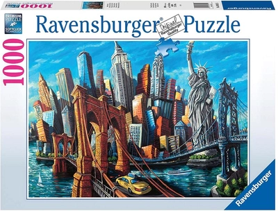 Puzzle Ravensburger Welcome to New York 1000 elementów (4005556168125)
