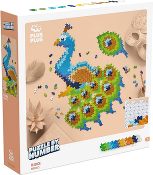 Puzzle by number Plus Plus Paw 800 elementów (5710409107600)