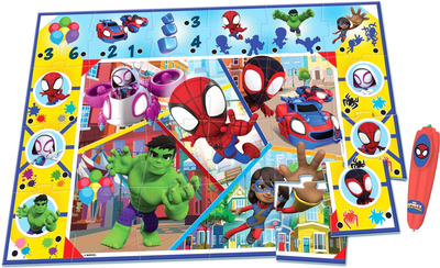Puzzle podłogowe Clementoni Gigant Spiderman 24 elementy (8005125167357)