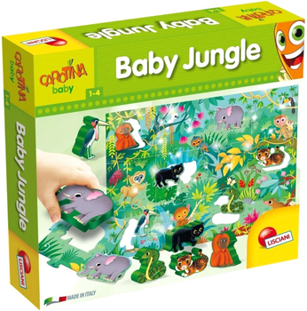 Пазл Lisciani Carotina Baby Jungle 18 елементів (8008324058471)