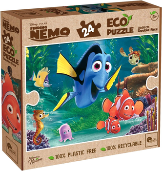 Puzzle dwustronne eko Lisciani Nemo 24 elementy (8008324091836)