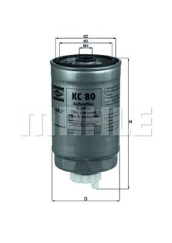 Топливный фильтр Knecht KC80