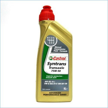 Трансмиссионное масло CASTROL SYNTRANS TRANSAXLE / 75W90 / 1л. / Для КПП / CASTROL 20-1 TAF-X