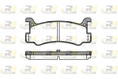 Колодки тормозные дисковые, к-кт. RoadHouse 2213.00