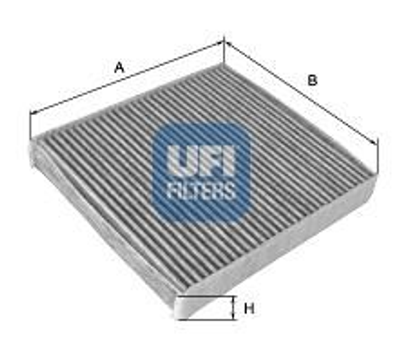 Фільтр, повітря у внутрішньому просторі UFI 54.148.00