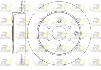 Гальмівний диск RoadHouse 61354.10