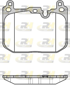 Колодки тормозные дисковые, к-кт. RoadHouse 21680.00