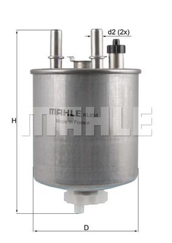 Топливный фильтр Knecht KL834