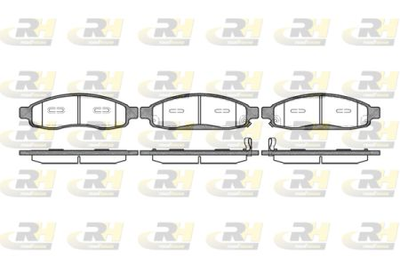 Колодки тормозные дисковые, к-кт. RoadHouse 21094.12