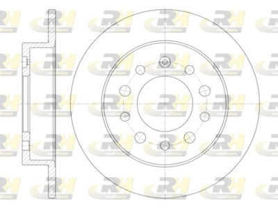 Тормозной диск RoadHouse 6762.00
