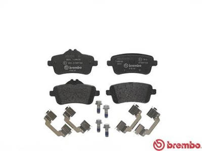 Тормозные колодки дисковые, к-кт. Brembo P50 101