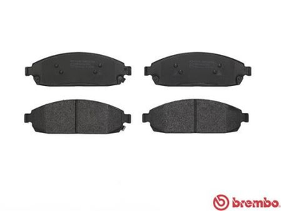 Тормозные колодки дисковые, к-кт. Brembo P37 010