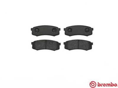 Тормозные колодки дисковые, к-кт. Brembo P83 024